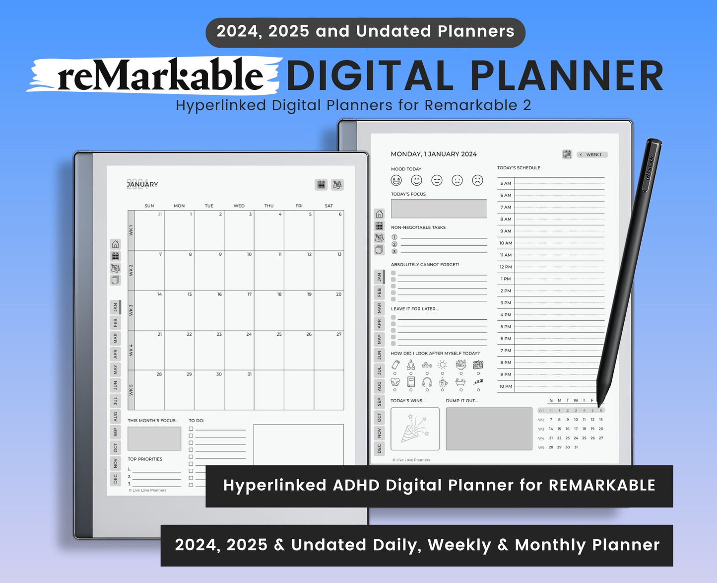 Remarkable Planner