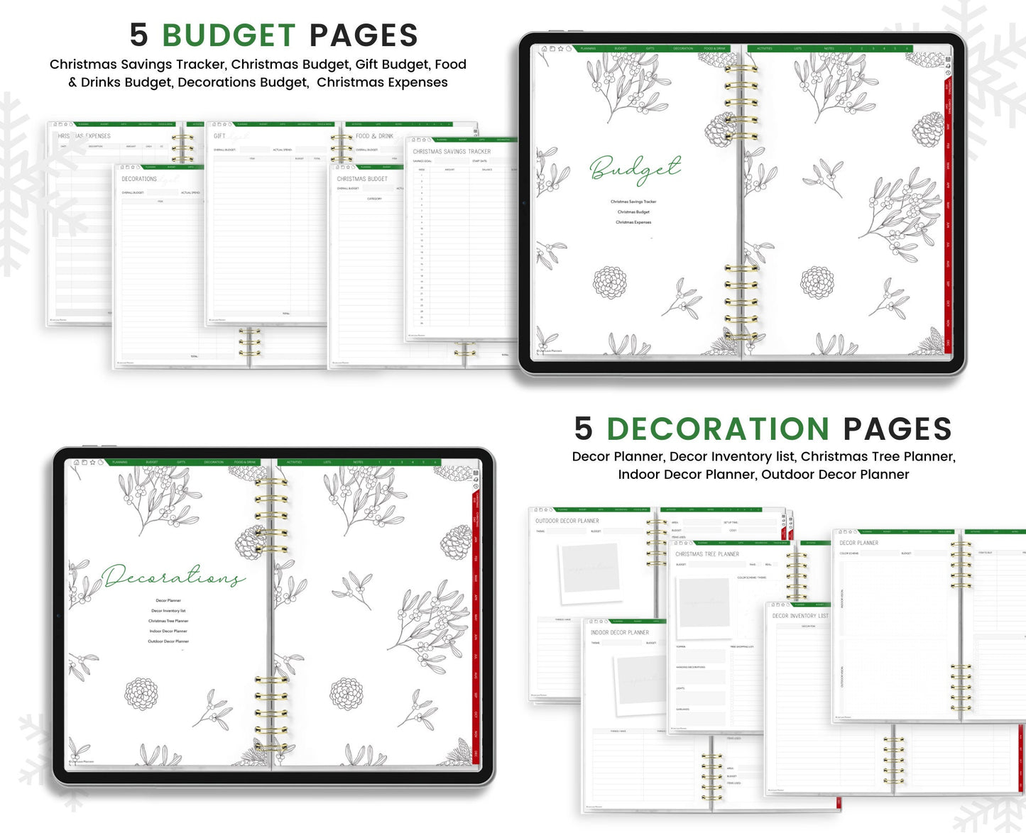 Christmas Planner (Landscape)