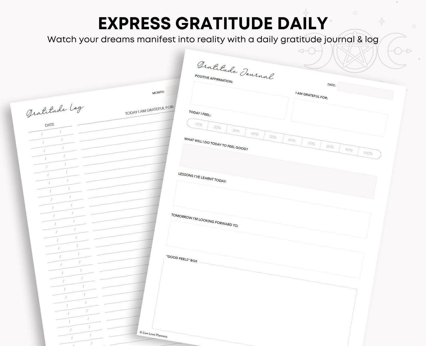 Printable Manifestation Journal