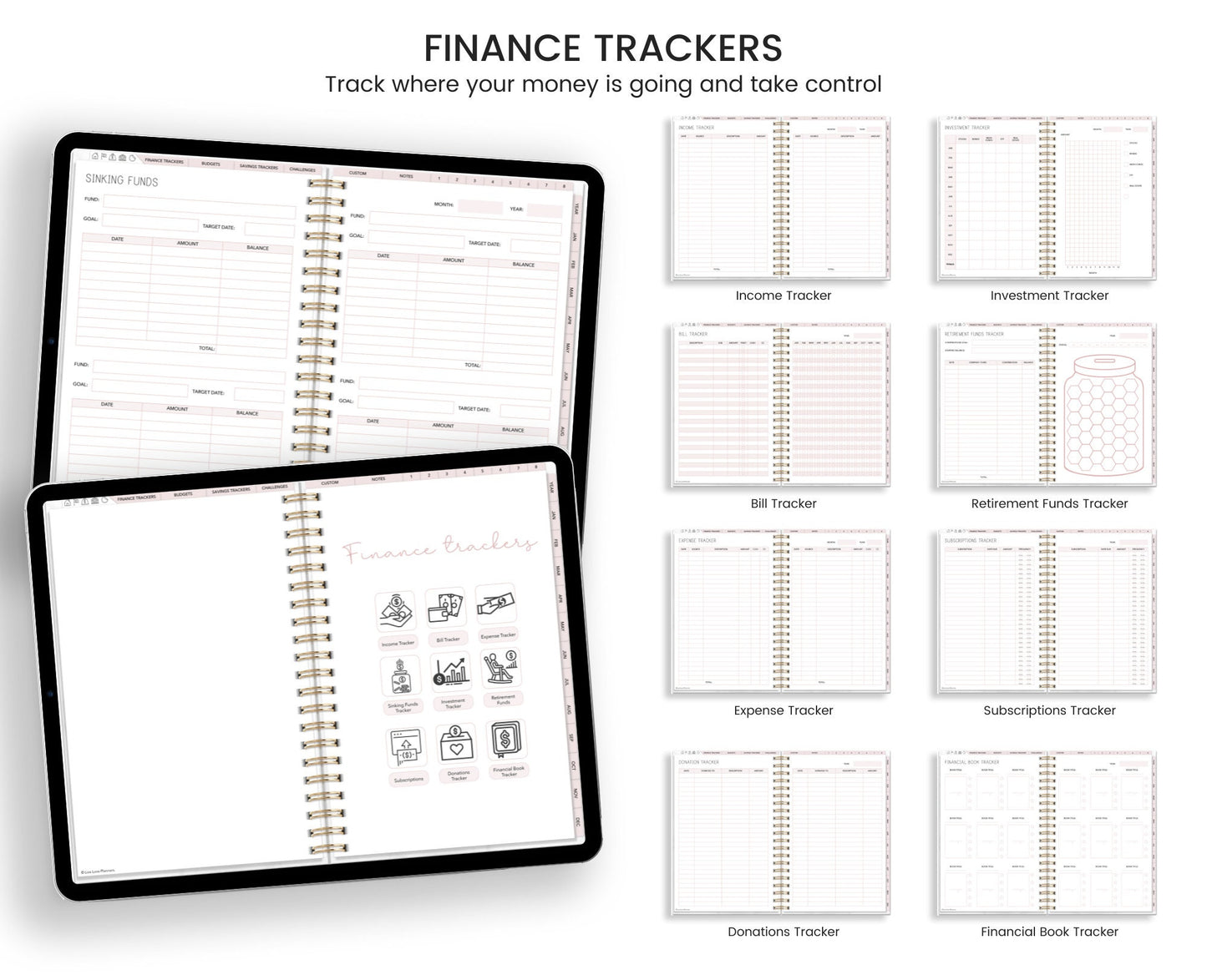Digital Budget Planner (Landscape)