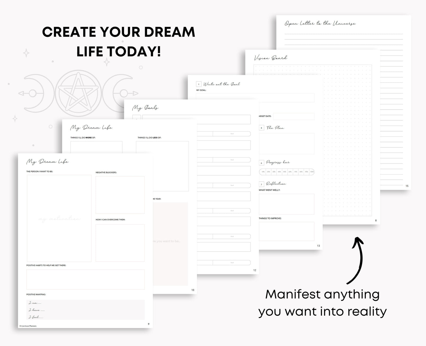 Printable Manifestation Journal