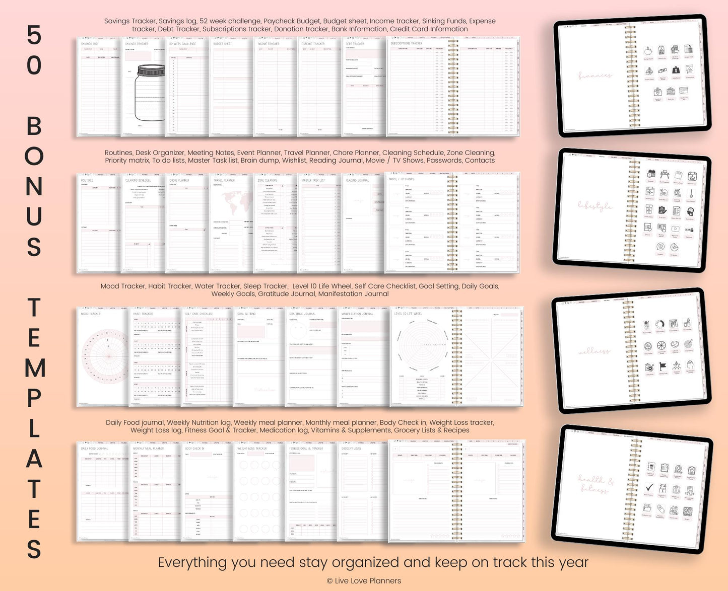2025 Digital Planner (Landscape)