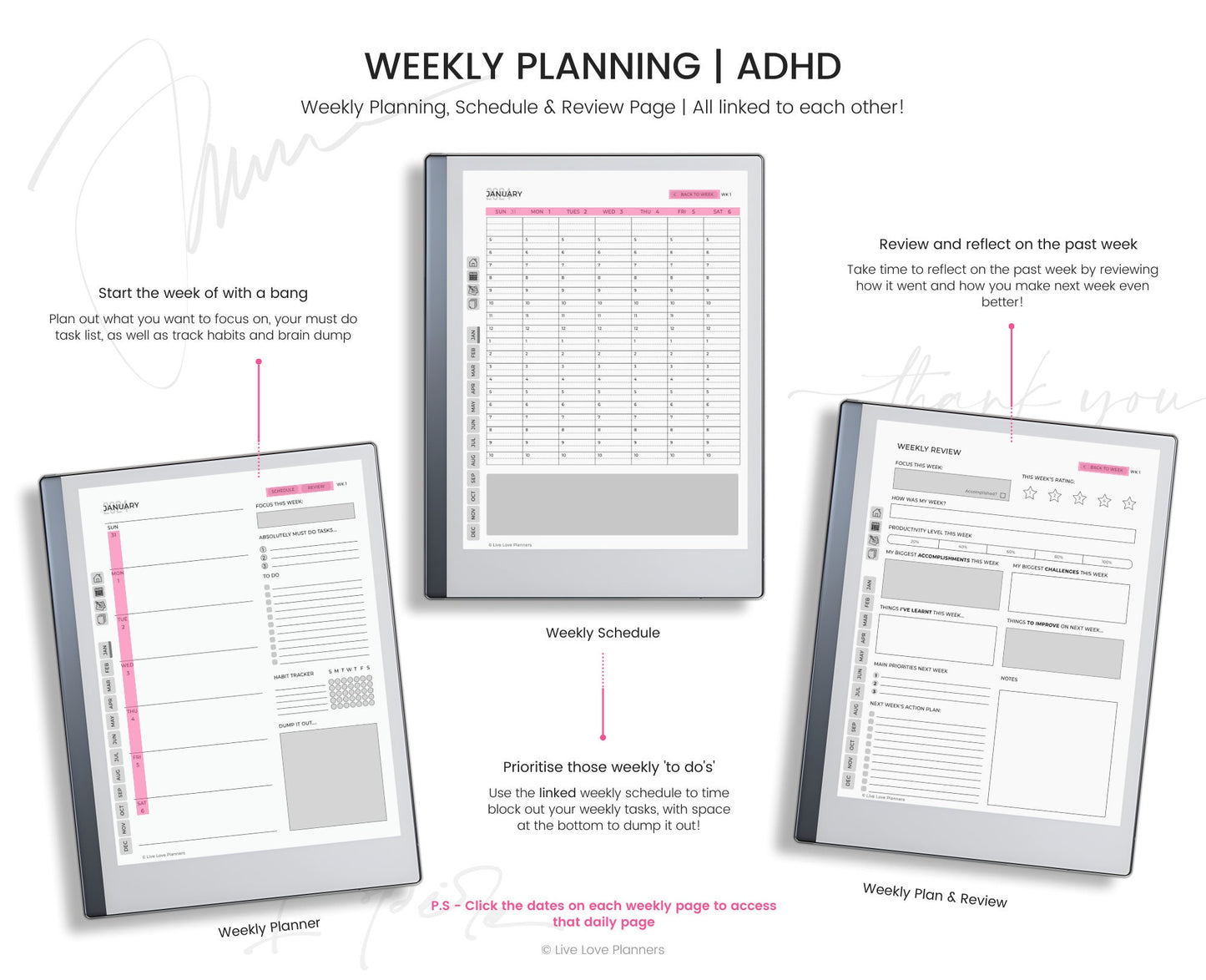 Remarkable Planner