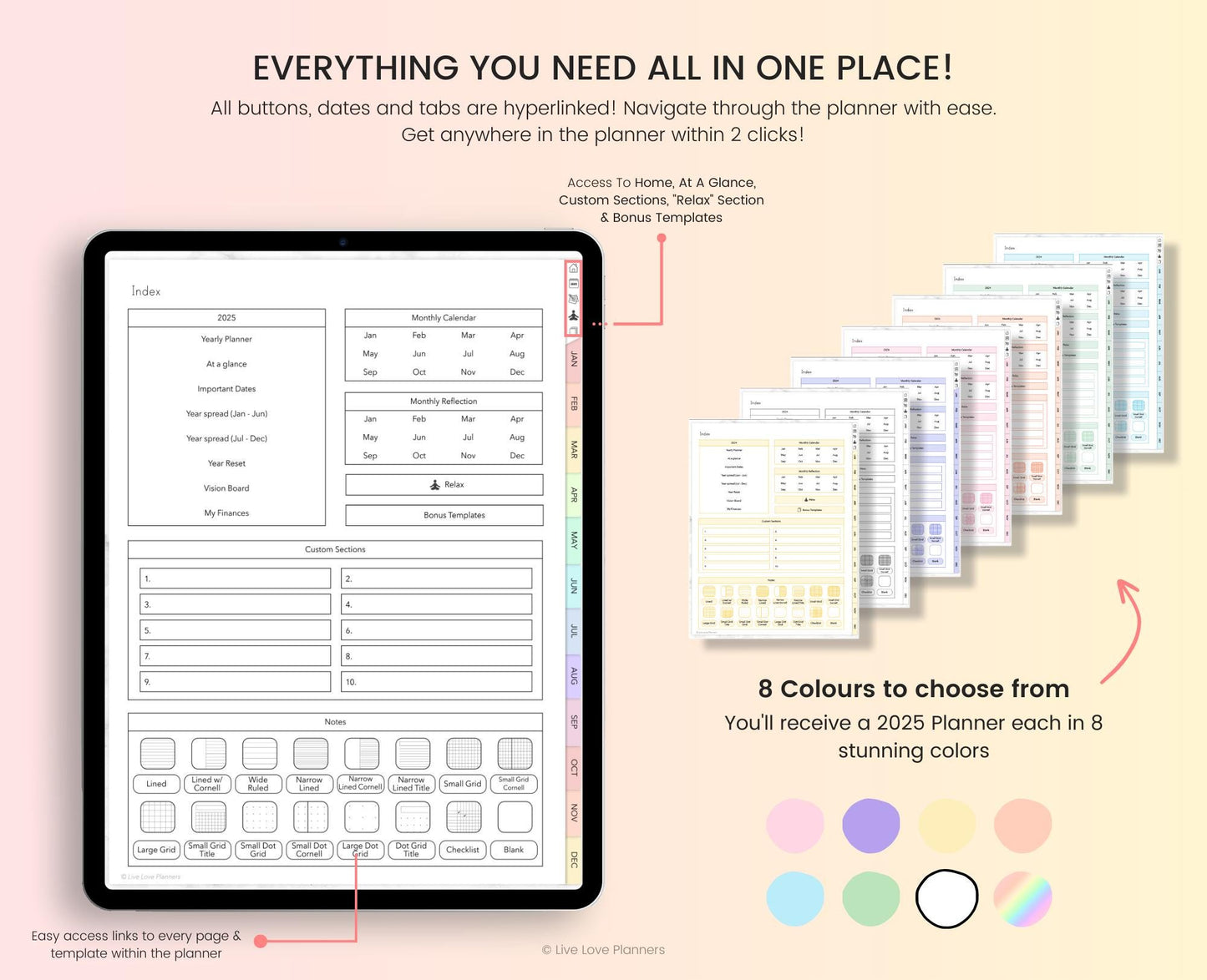 ADHD 2025 Digital Planner