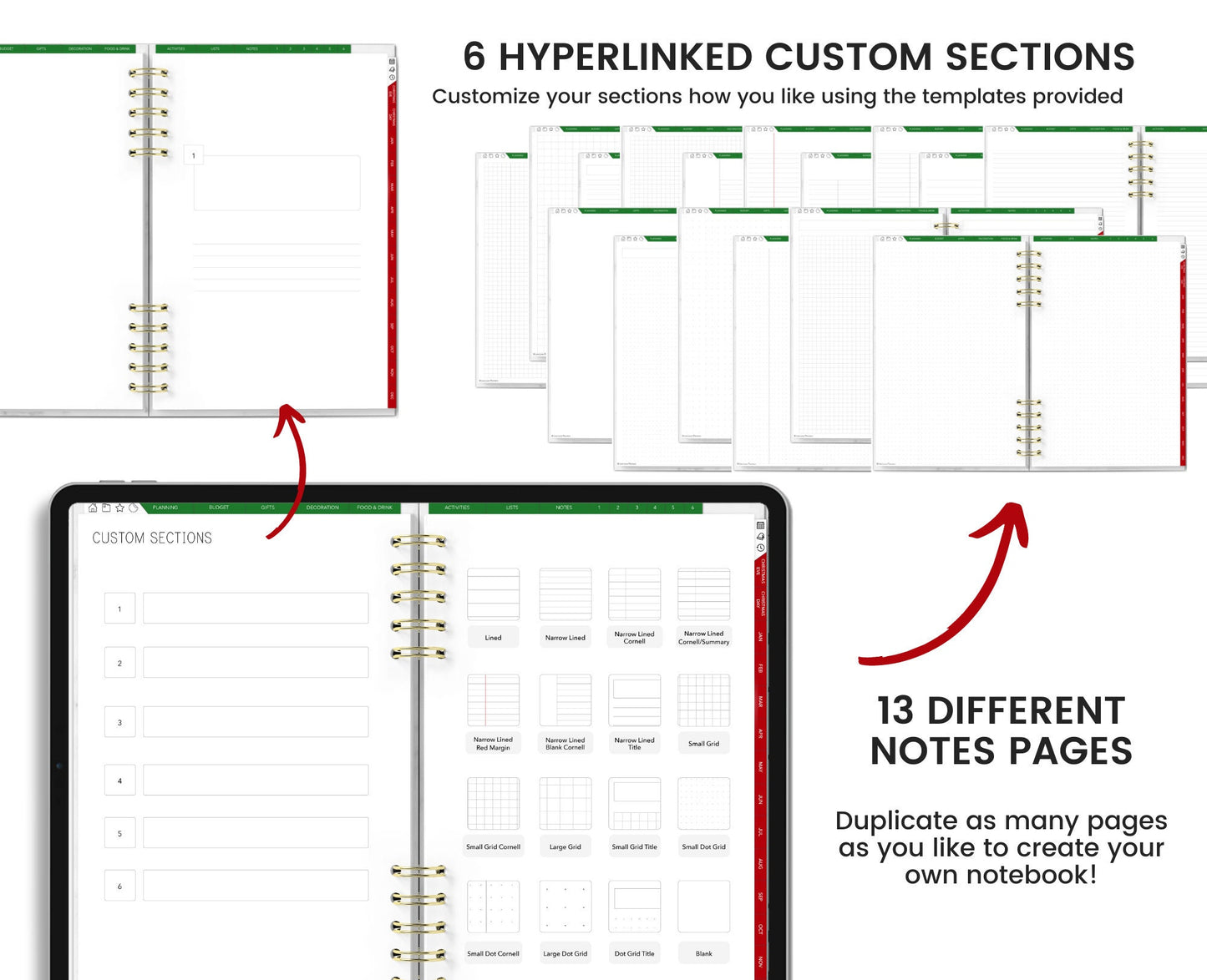 Christmas Planner (Landscape)