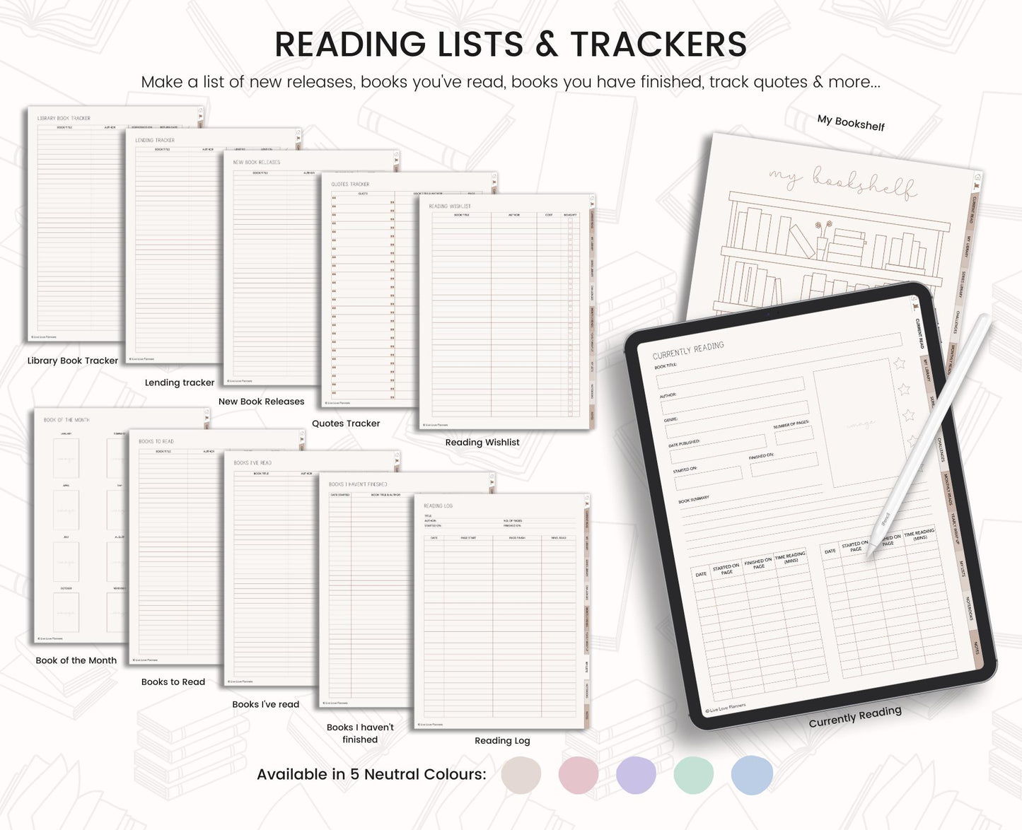 Reading Journal (Neutrals)