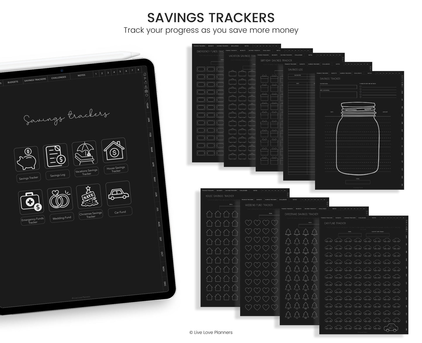 Paycheck Budget (Dark Mode)
