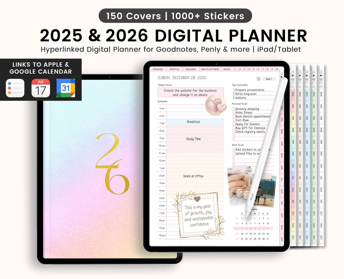 2025 and 2026 Planners