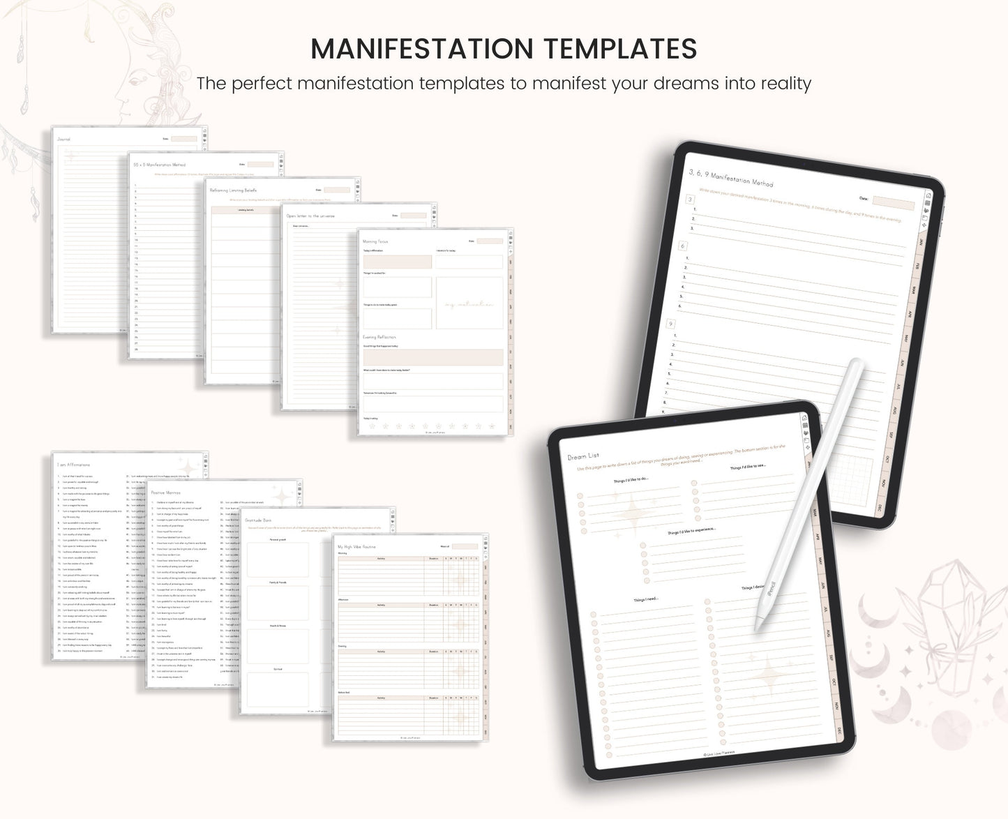 Manifestation Journal (Portrait)