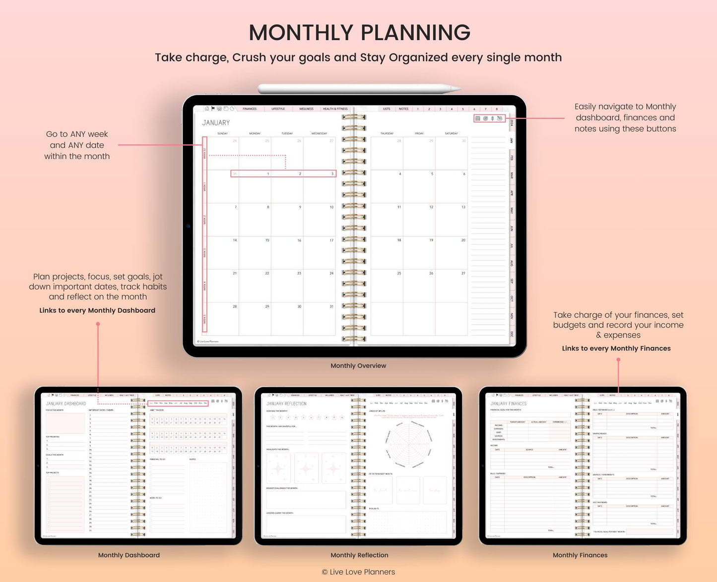 2025 Digital Planner (Landscape)