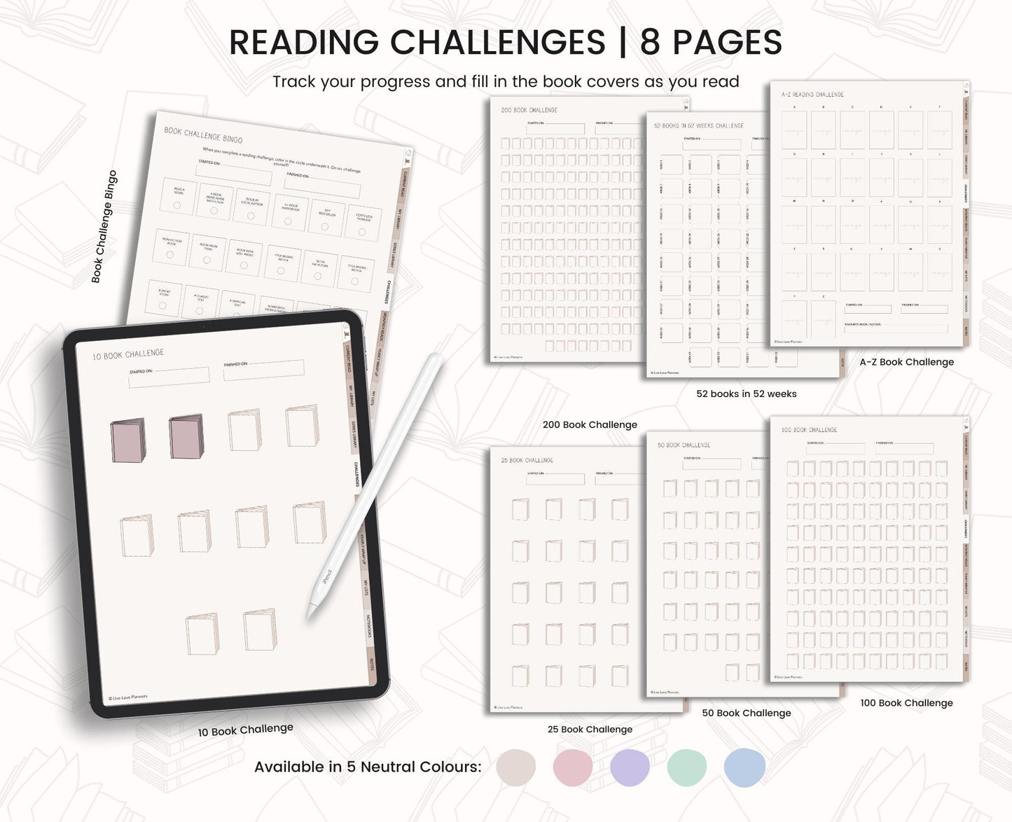 Reading Journal (Neutrals)