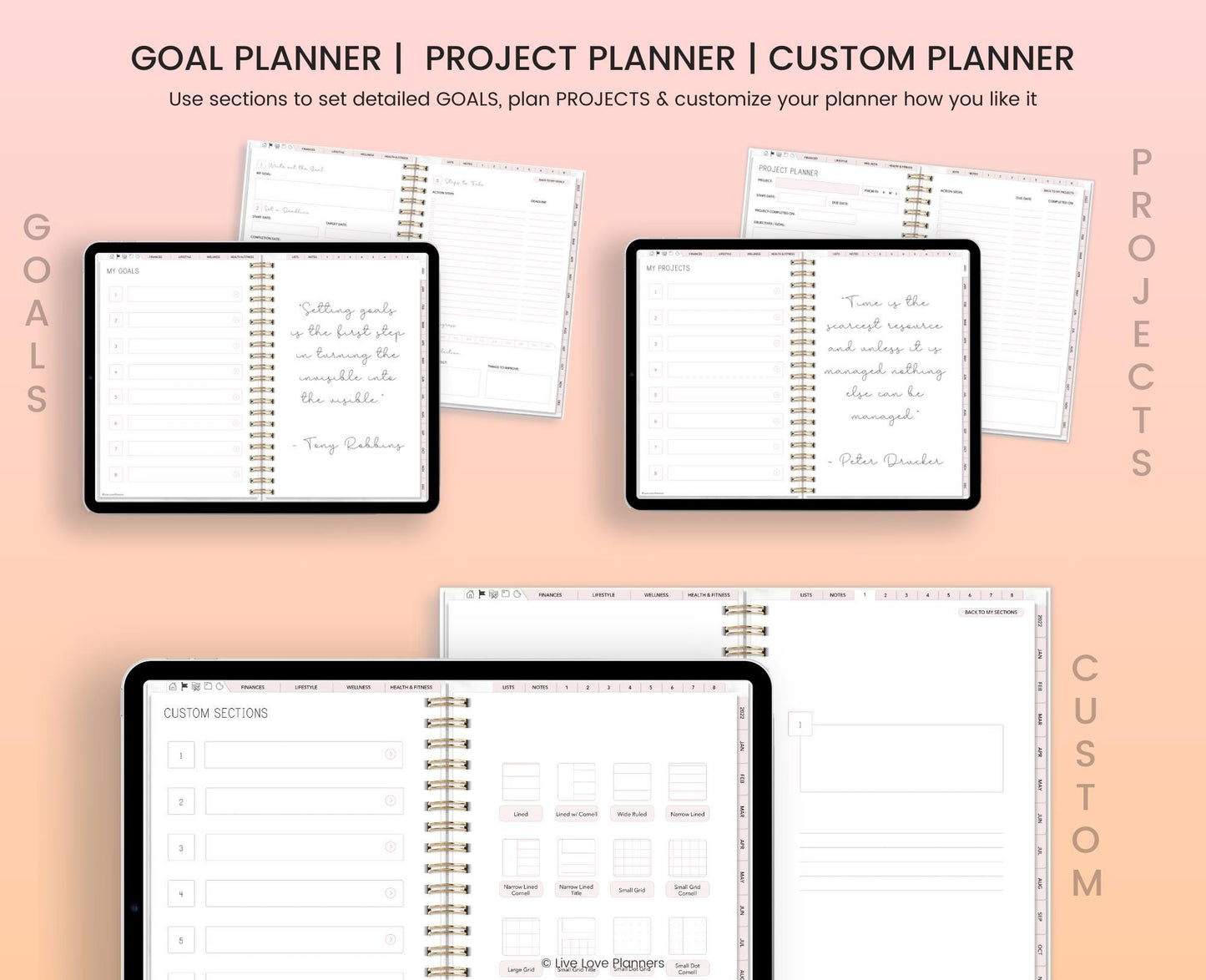2025 Digital Planner (Landscape)