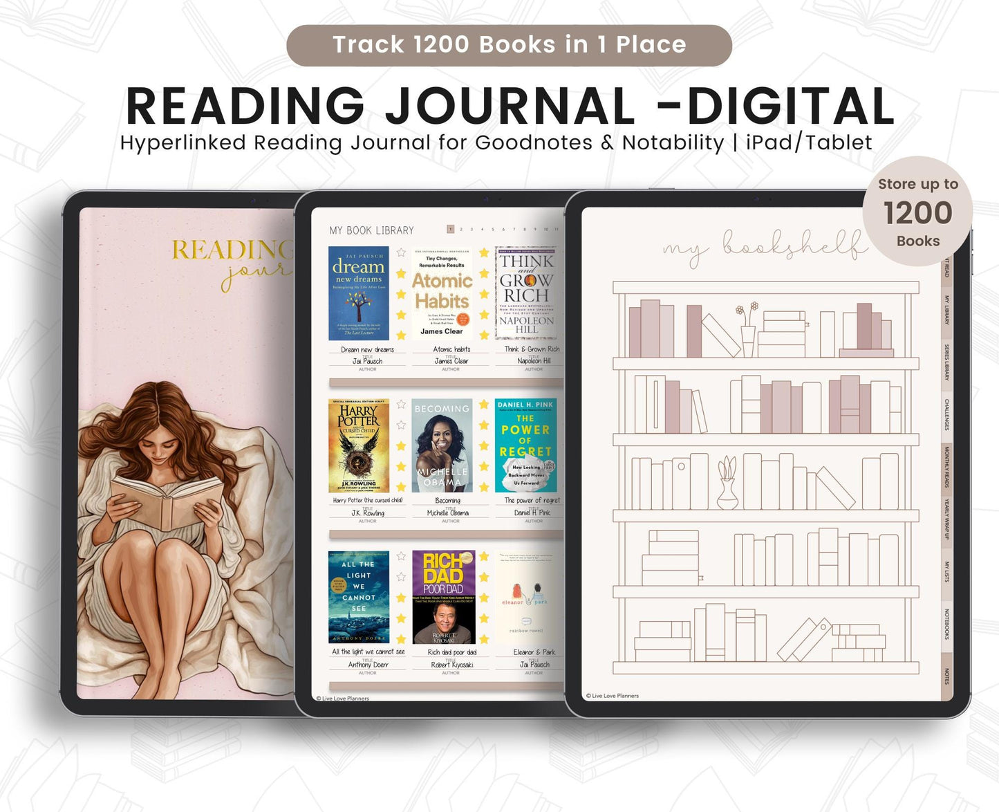 Reading Journal (Neutrals)