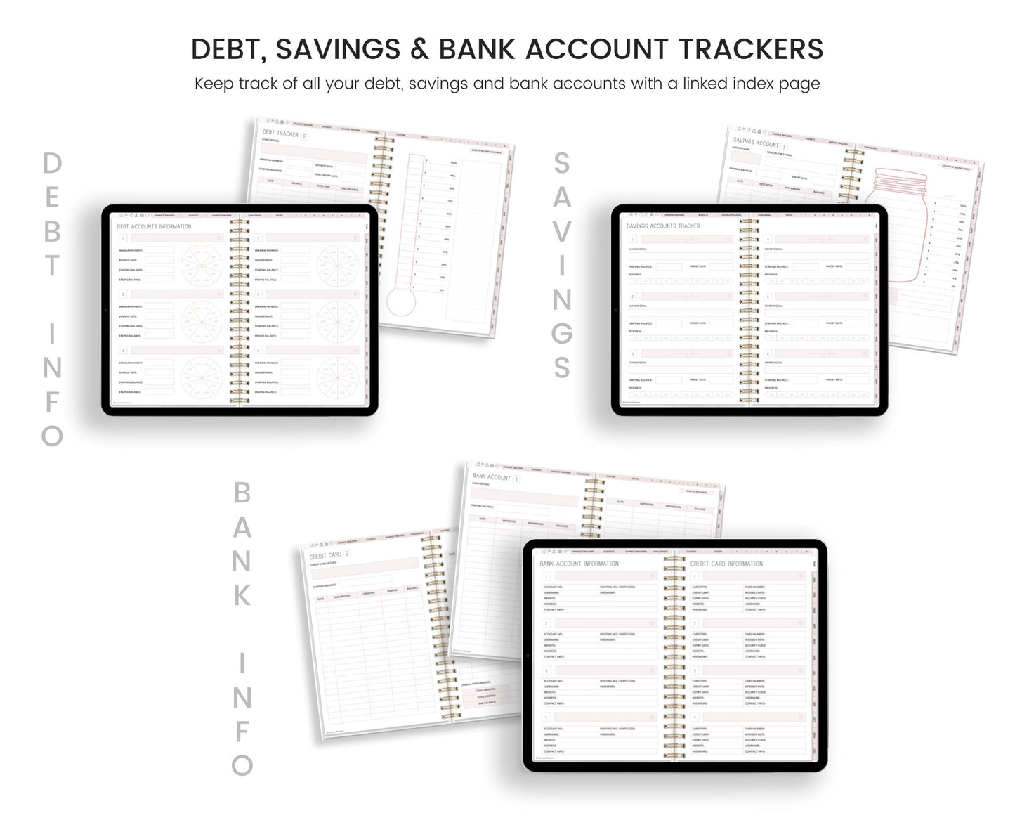 Digital Budget Planner (Landscape)