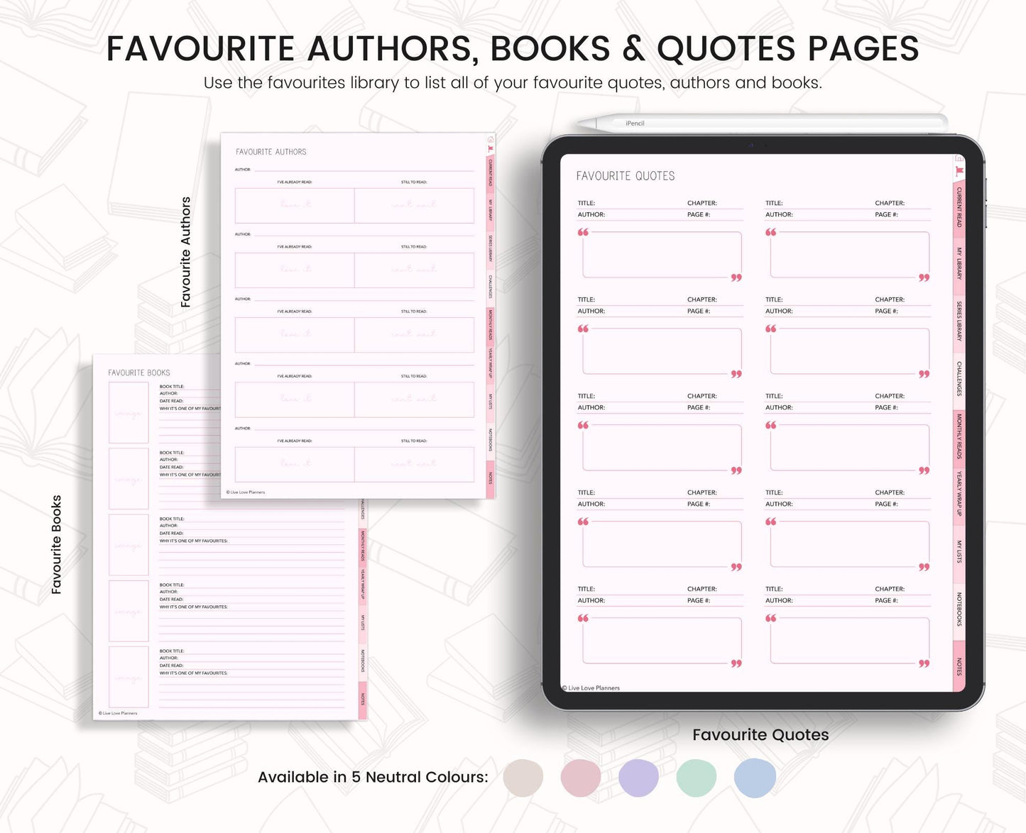 Reading Journal (Neutrals)