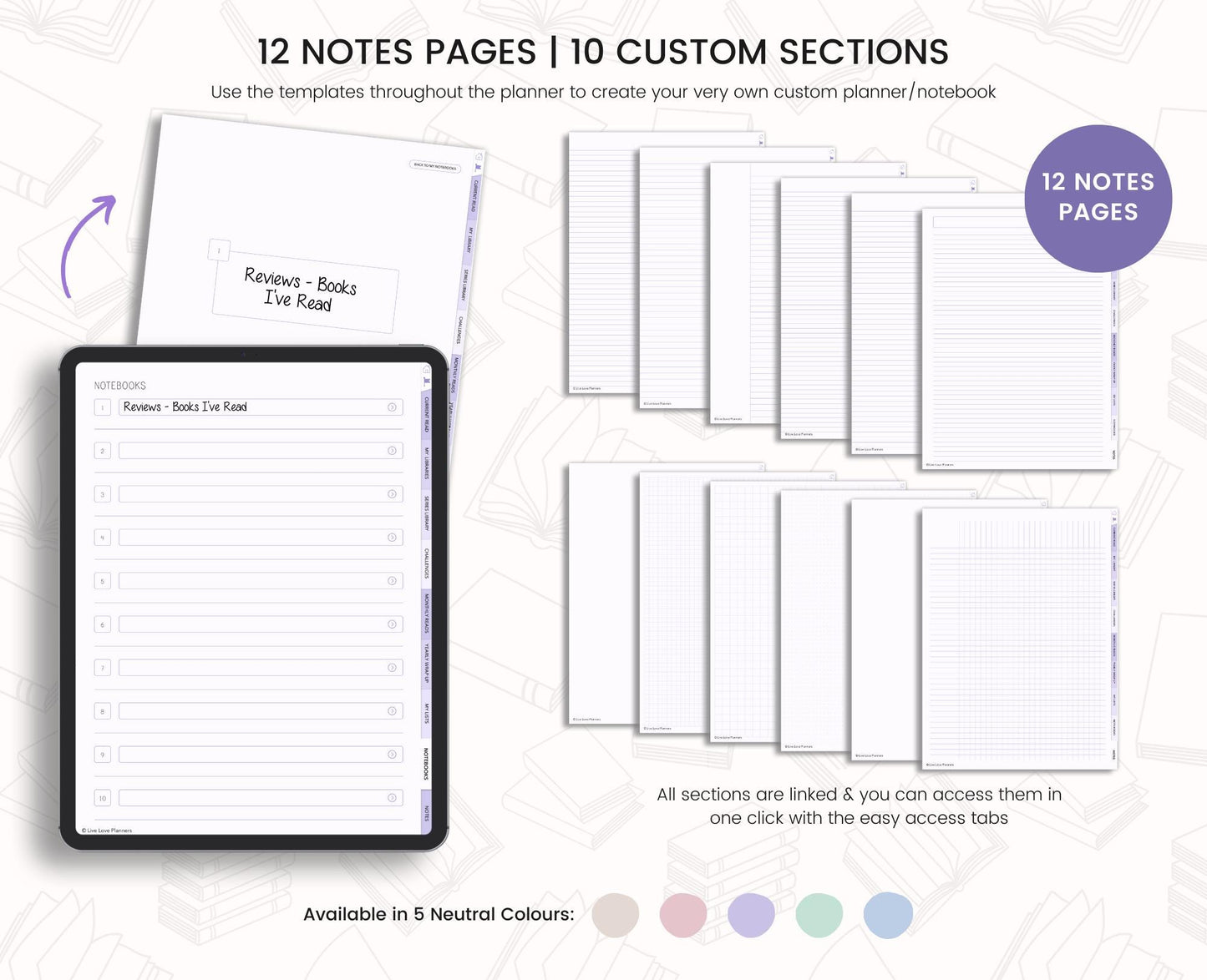Reading Journal (Neutrals)
