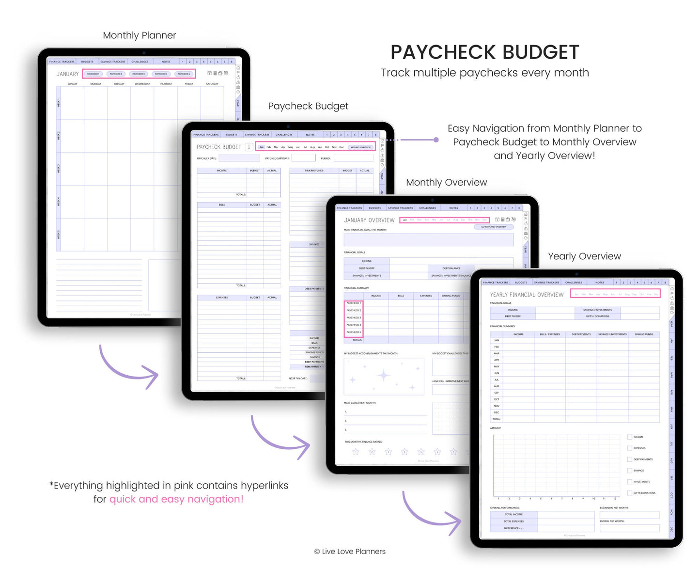 Paycheck Budget (Pastels)