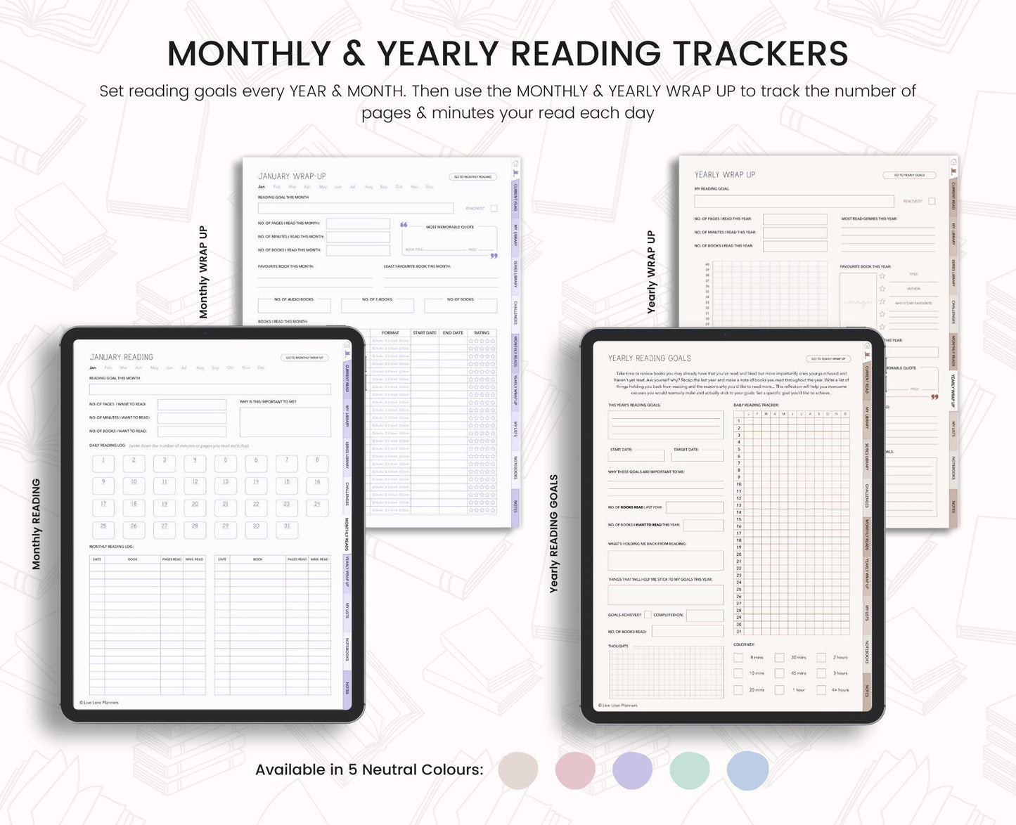 Reading Journal (Neutrals)