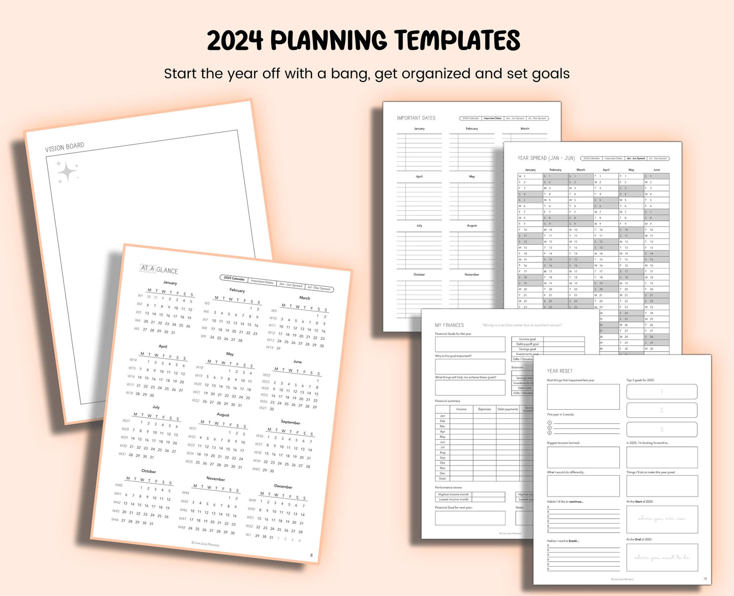 2025 Planner Printable