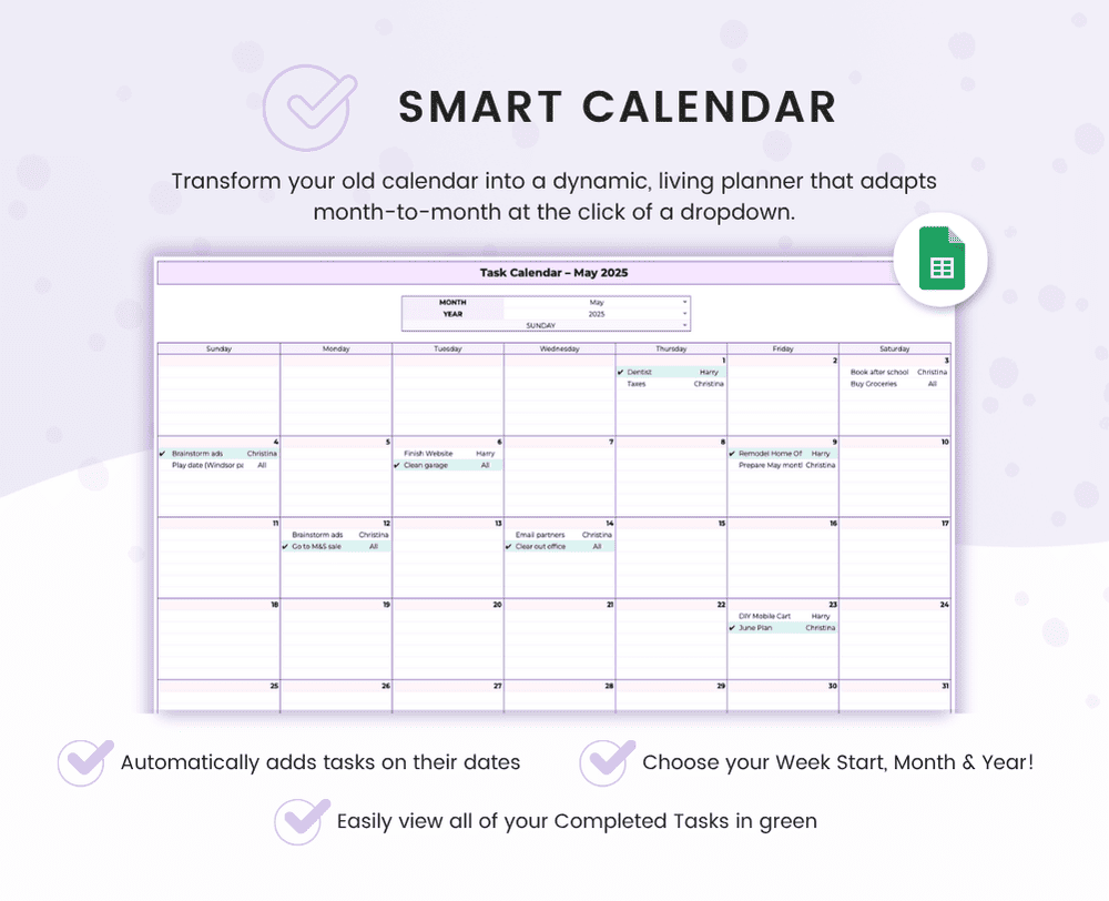 Task Tracker for Google Sheets