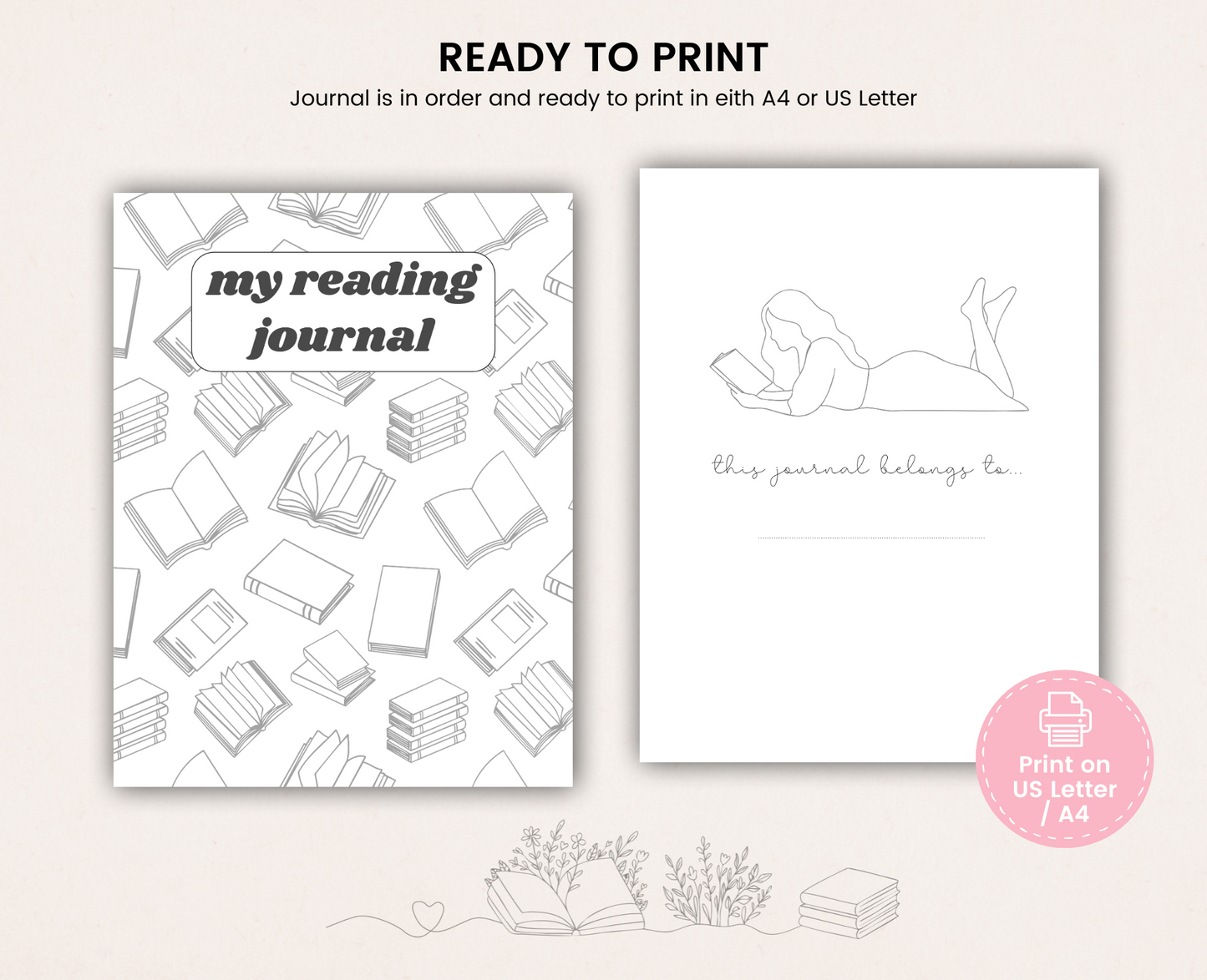 Printable Reading Journal