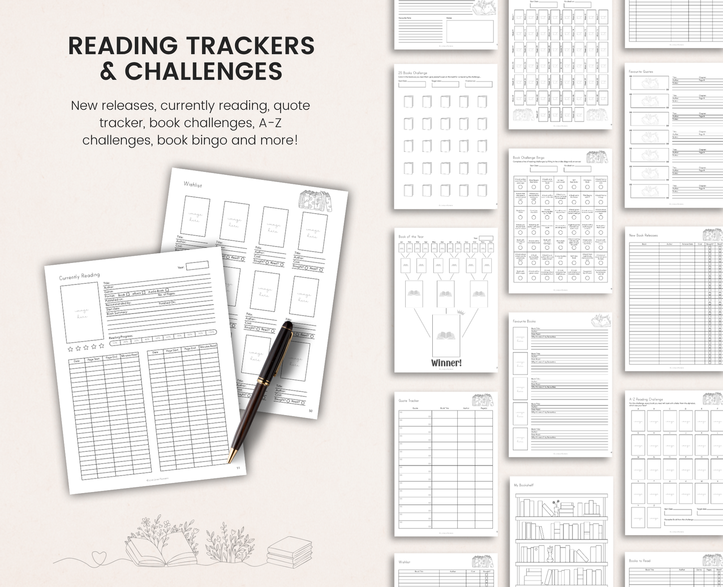 Printable Reading Journal
