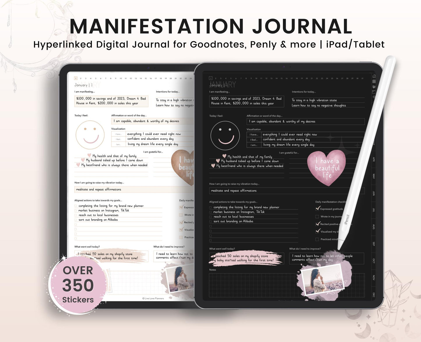 Manifestation Journal (Portrait)