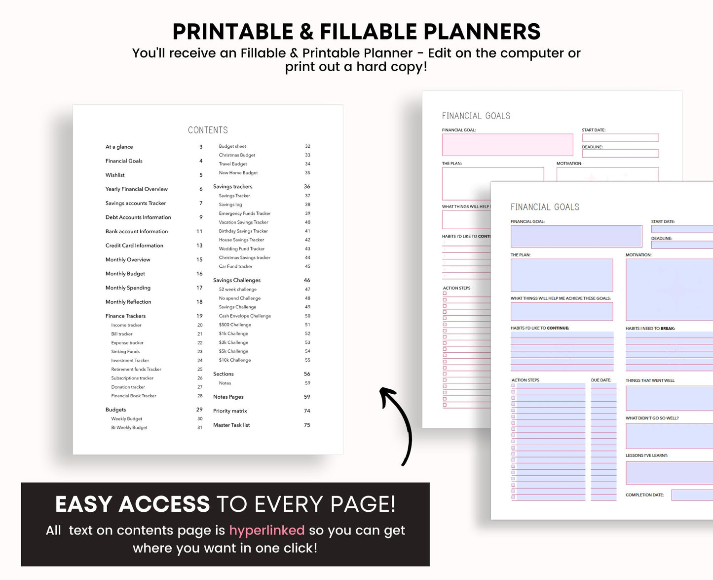 Budget Planner Printable