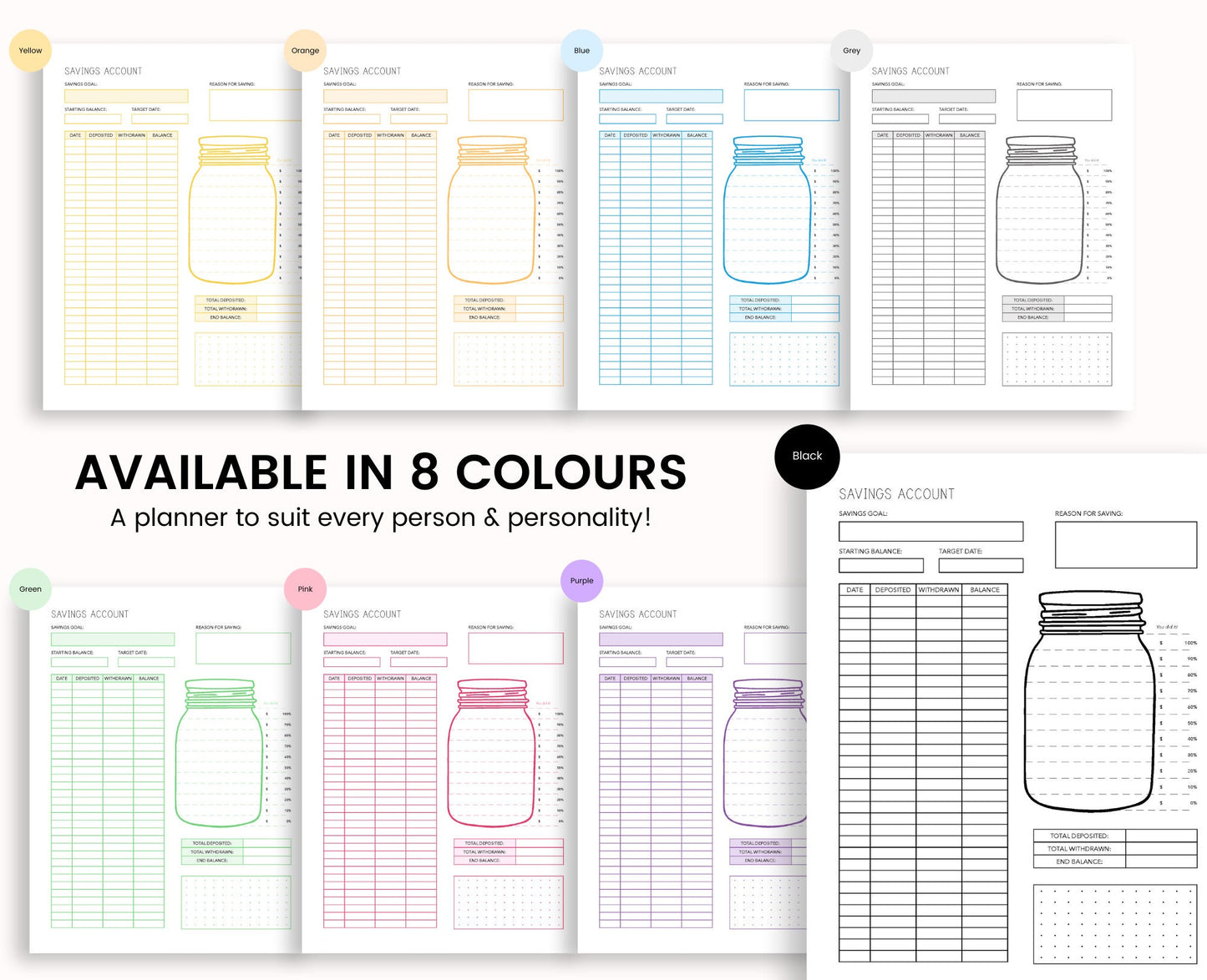 Budget Planner Printable