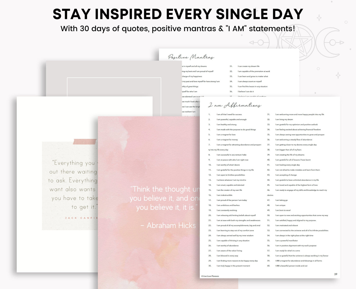 Printable Manifestation Journal