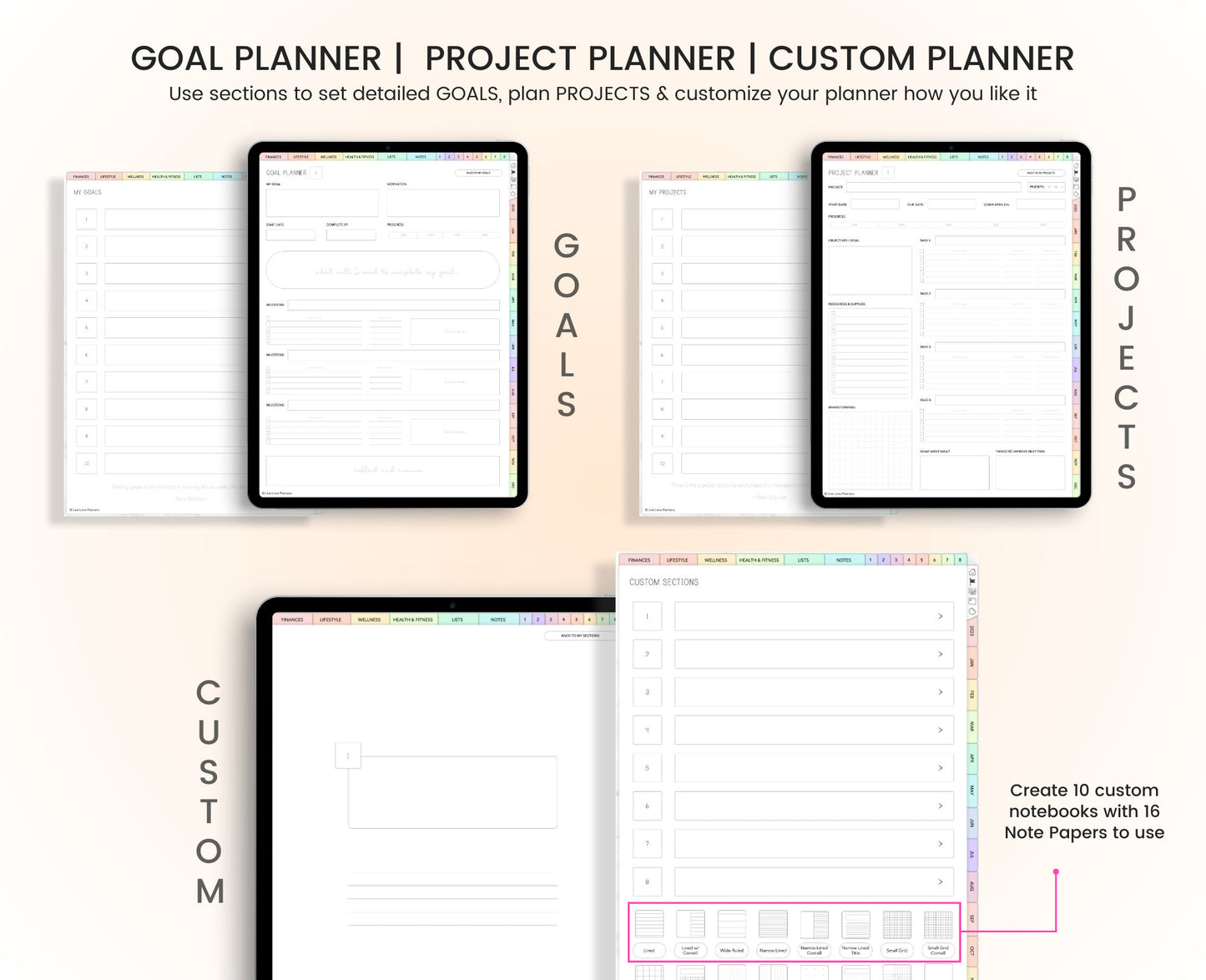 2025 Digital Planner (Portrait)