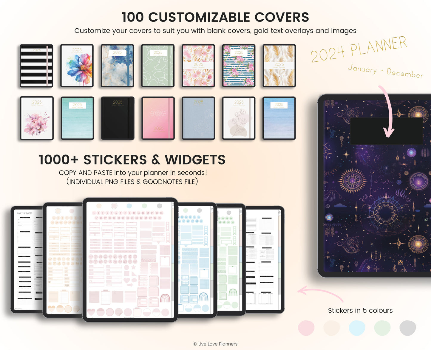 2025 Digital Planner (Portrait)