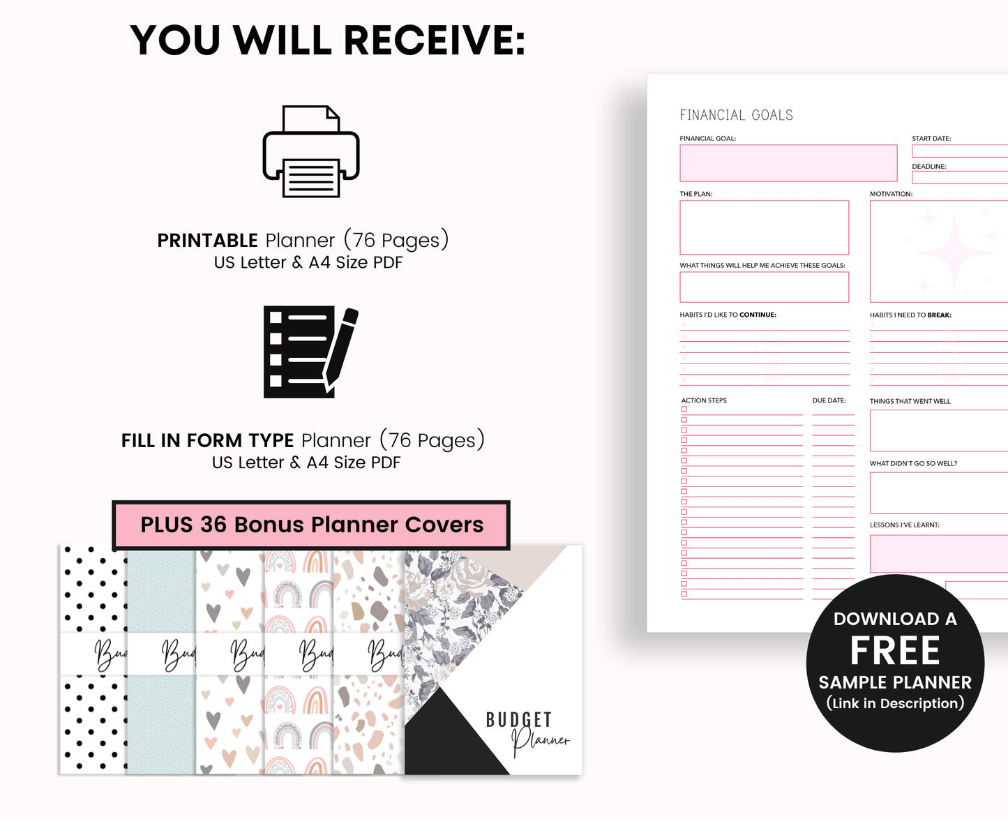 Budget Planner Printable