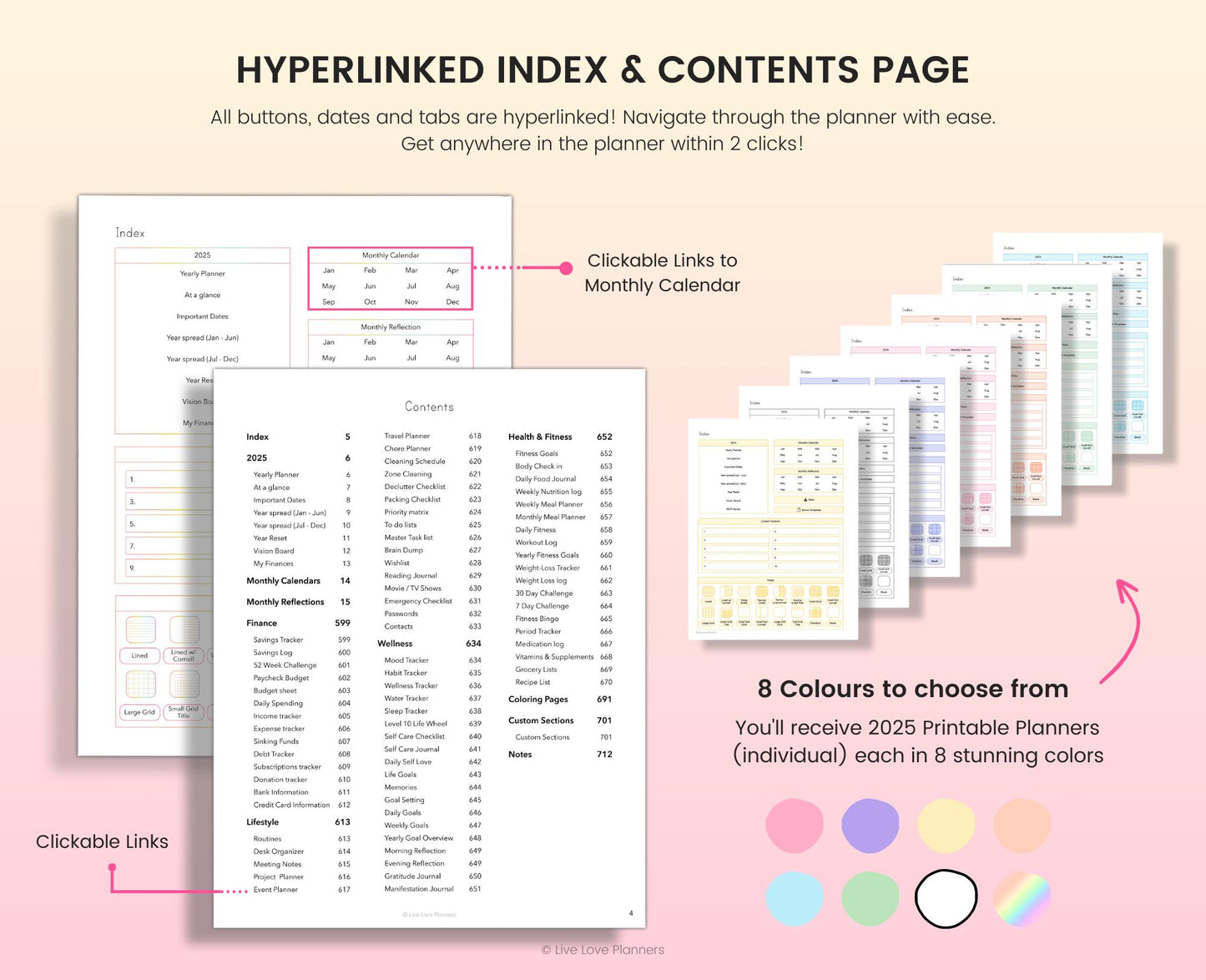 Printable ADHD planner