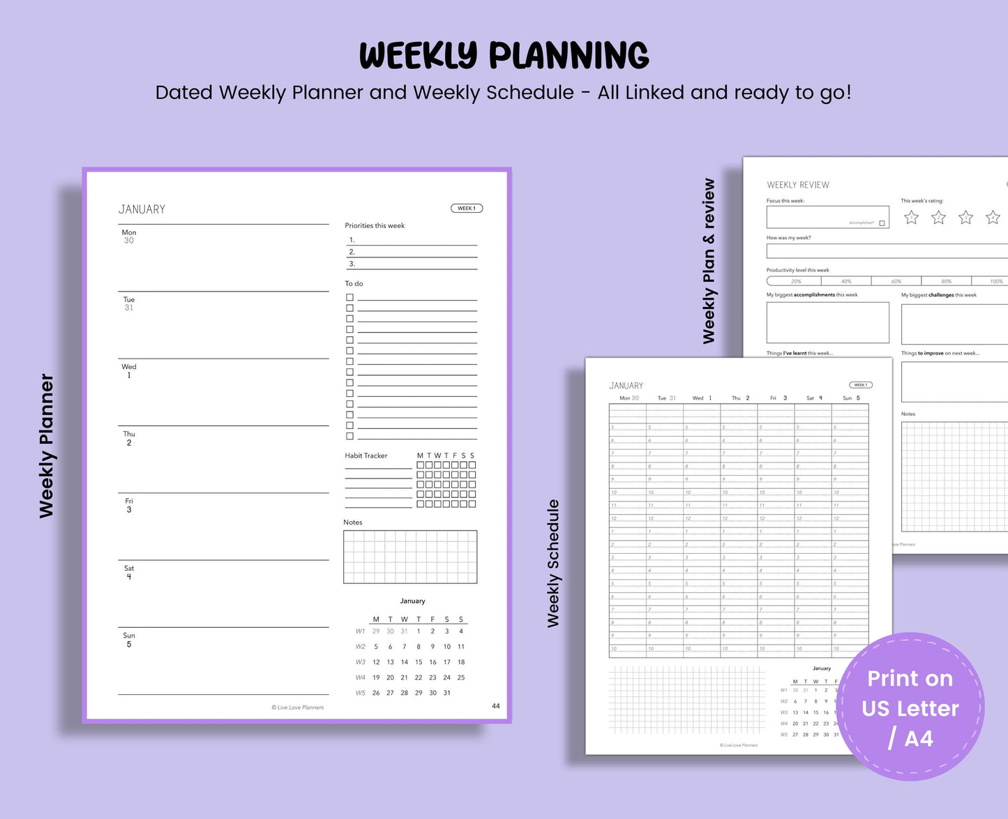 2025 Planner Printable
