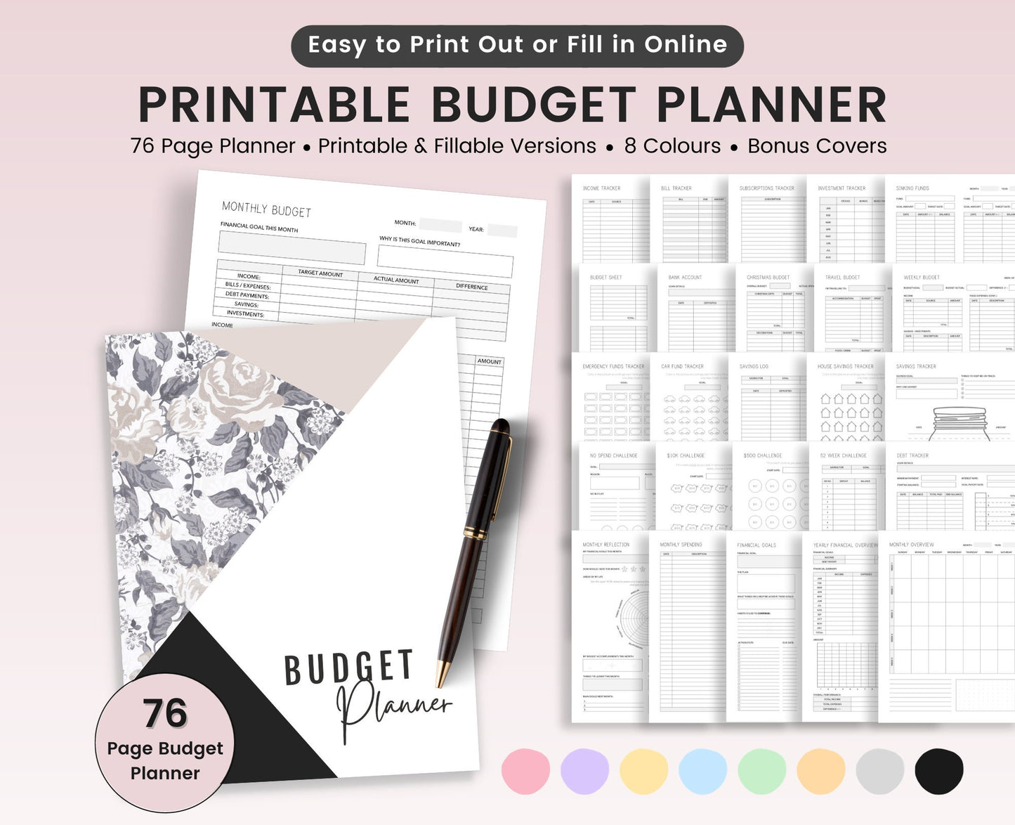 Budget Planner Printable