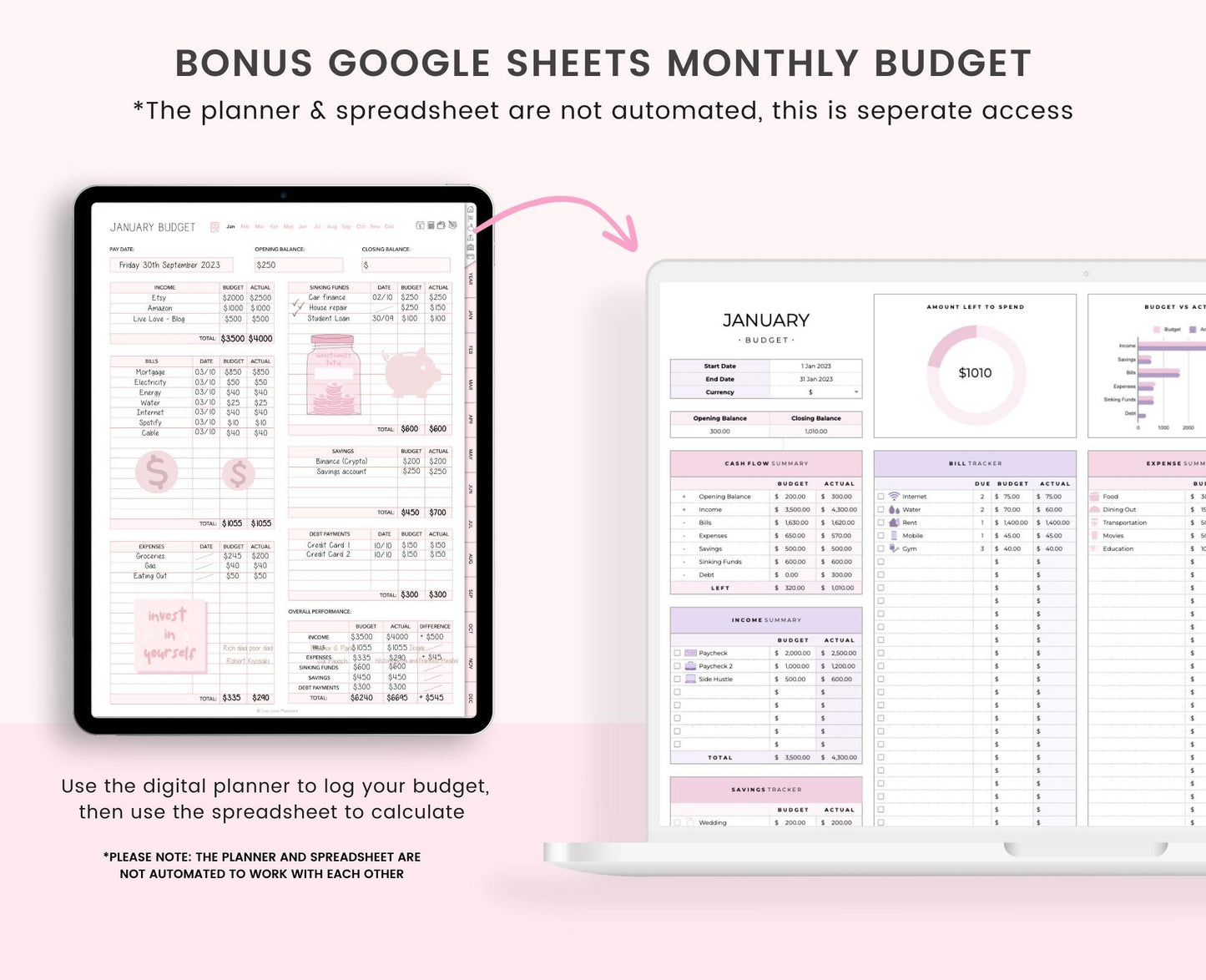 Digital Budget Planner