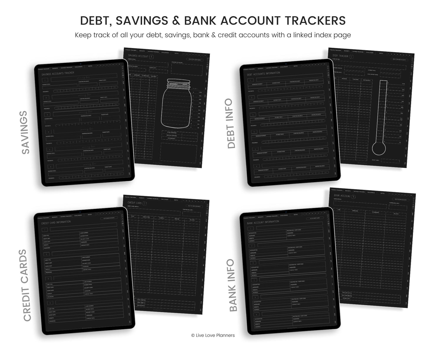 Paycheck Budget (Dark Mode)