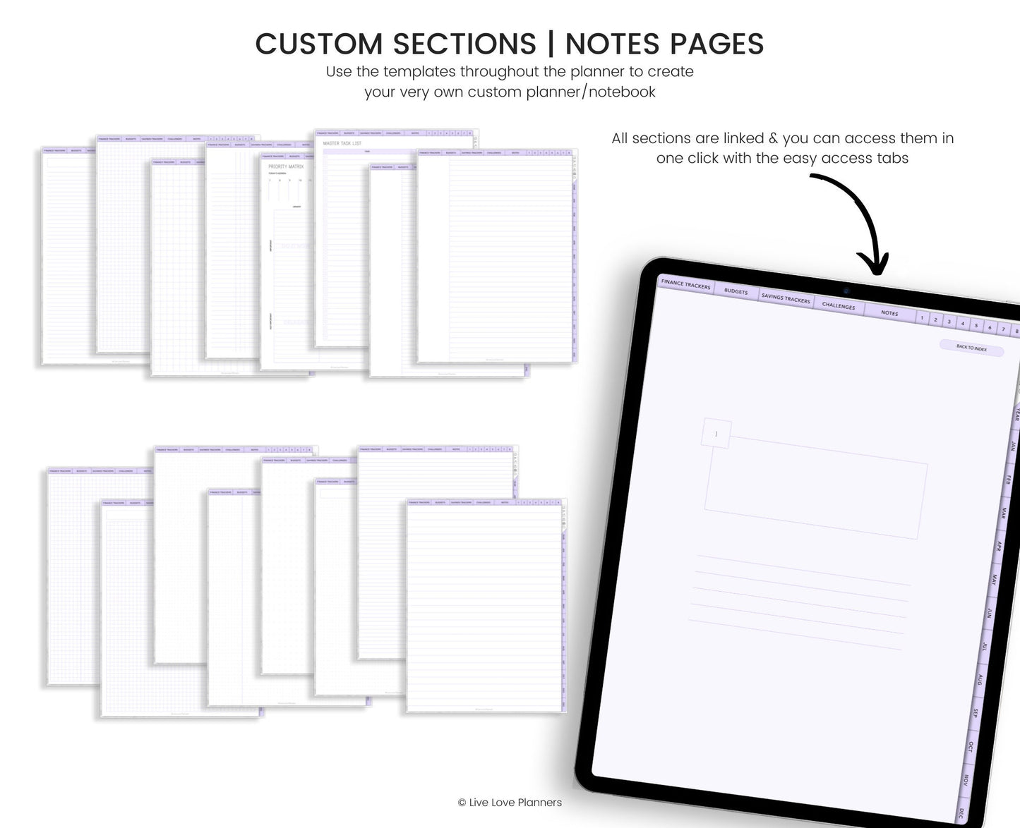 Digital Budget Planner (Pastels)