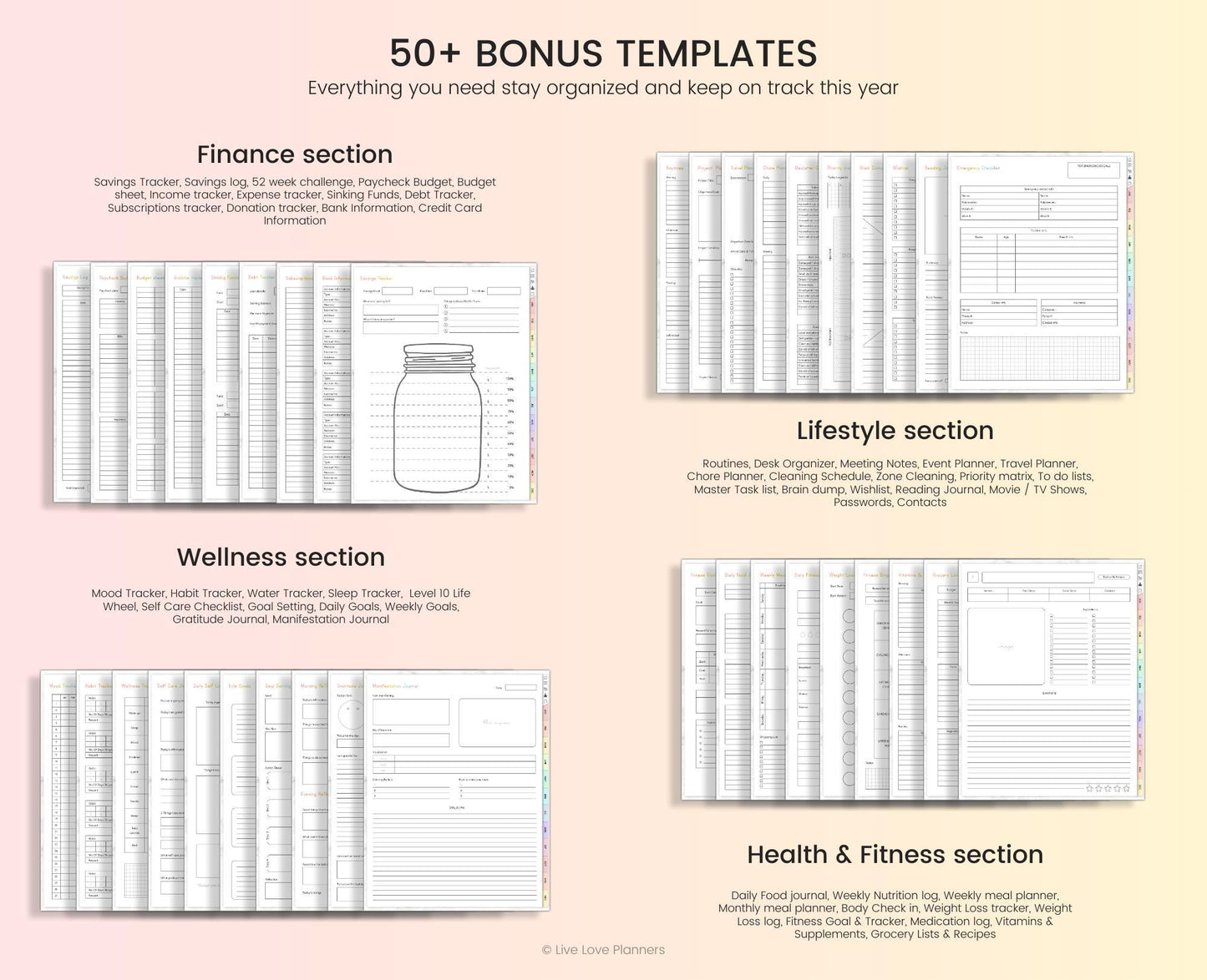 ADHD 2025 and 2025 Digital Planners