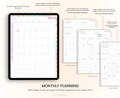 2025 Digital Planner (Portrait)