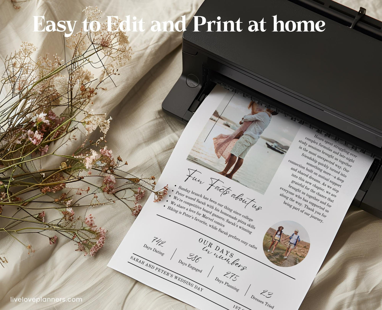 Wedding Newspaper