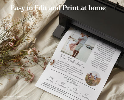 Wedding Newspaper