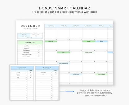 Budget Planner for Google Sheets - Weekly