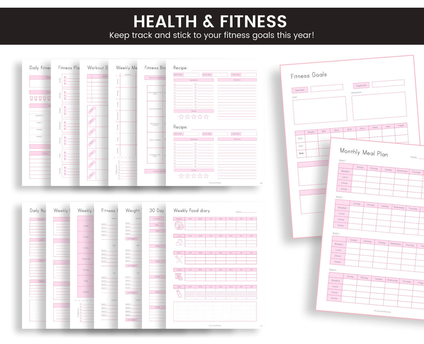 Printable ADHD planner
