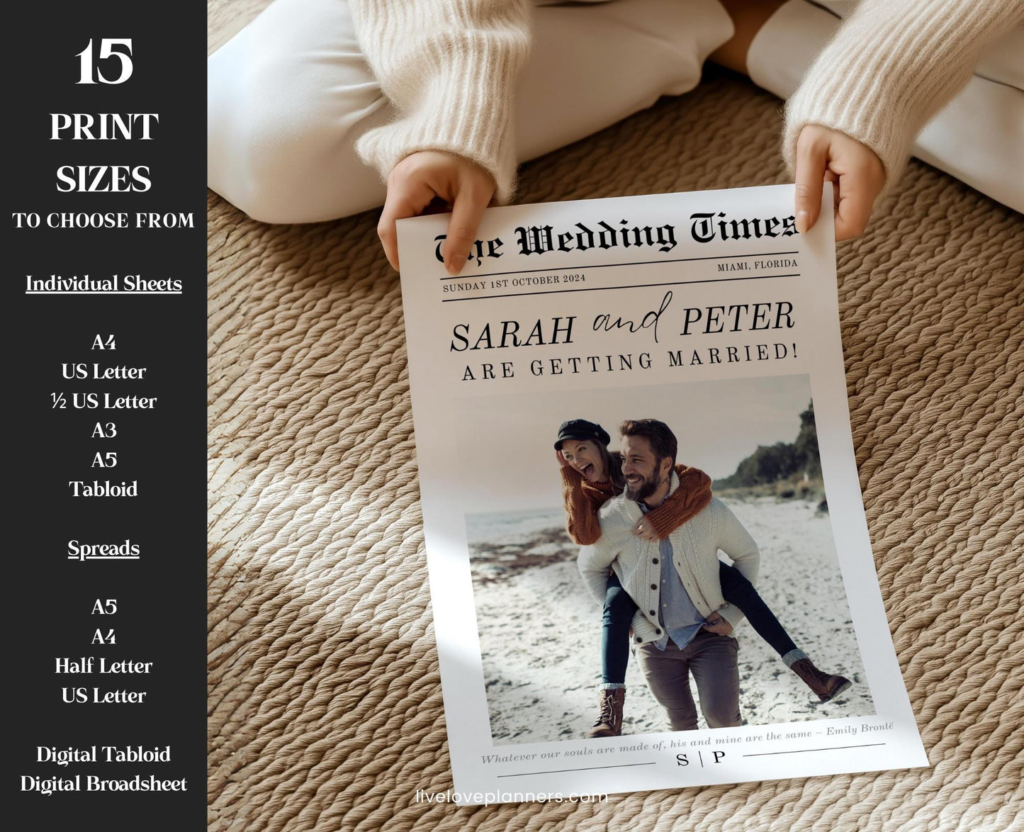 Wedding Newspaper