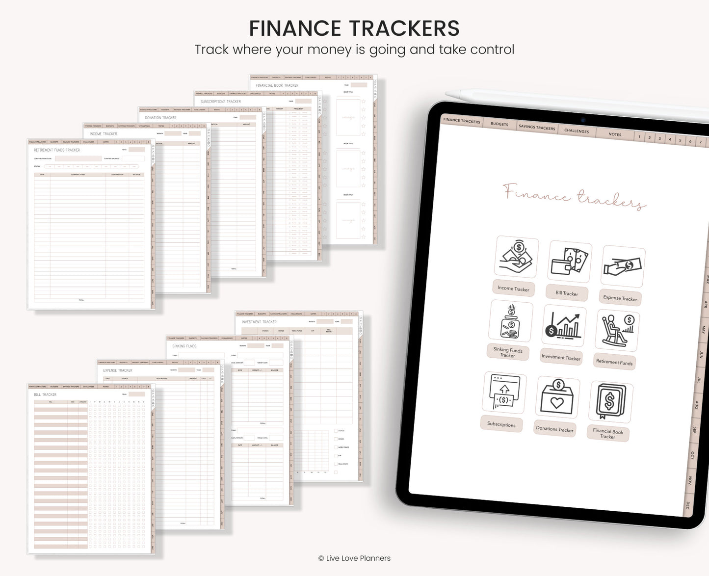 Digital Budget Planner (BOHO)