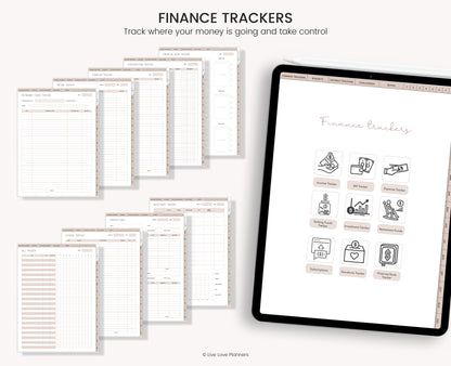 Digital Budget Planner (BOHO)
