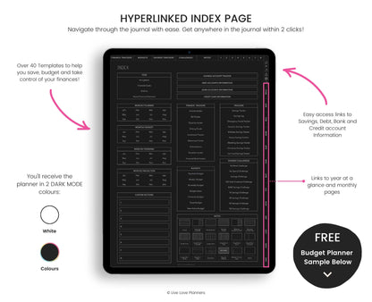 Paycheck Budget (Dark Mode)