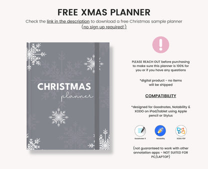 Christmas Planner (Portrait)
